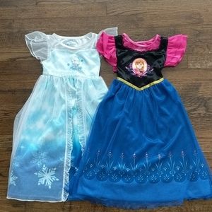 Disney Elsa and Anna Nightgowns 3T